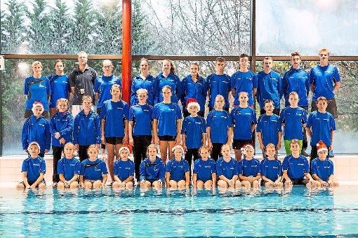Die erfolgreiche Truppe des Schwimm-Sport-Vereins Lahr   Foto: Verein