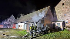 Bei einem Brand auf dem Meierhof vor rund zwei Jahren verhinderte die Freiwillige Feuerwehr Kappel-Grafenhausen ein Übergreifen der Flammen auf weitere Gebäude. Foto: Feuerwehr