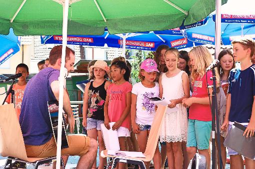 Beim Dorffest gibt’s stets auch ein musikalisches Rahmenprogramm, wobei auch Kindergruppen auftreten.   Foto: Archiv: Baublies