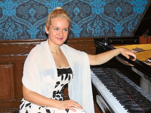 Aleksandra Mikulska, eine klavieristisch begnadete Pianistin von Weltrang.   Foto: Schrader