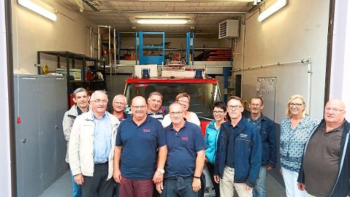 Die Seelbacher Feuerwehrleute zusammen mit ihren französischen Kameraden.  Foto: Gemeinde Seelbach