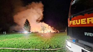 Bauernhof in Flammen: Seelbacher Kommandant erzählt von dramatischem Einsatz