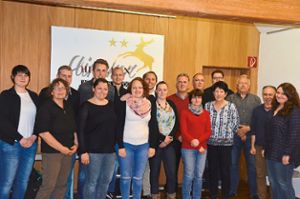 Die Vorstandsmitglieder des Akkordeonclubs Rheinhausen sind in mehreren Ausschüssen tätig. In diesem Jahr ist das 80. Vereinsjubiläum ein großes Thema.  Foto: Meier