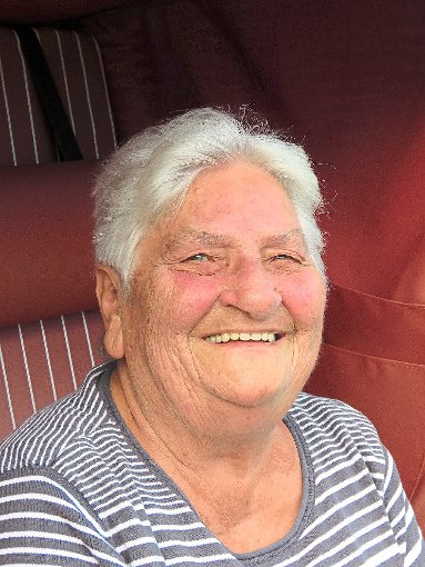 Sophie Krüger feiert ihren 85. Geburtstag.  Foto: Bohnert-Seidel