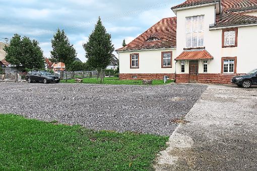 Der Parkplatz auf dem Gelände zum Vereinsheim in Schuttern ist gemacht. Der Bauhof hat ganze Arbeit geleistet.   Foto: cbs