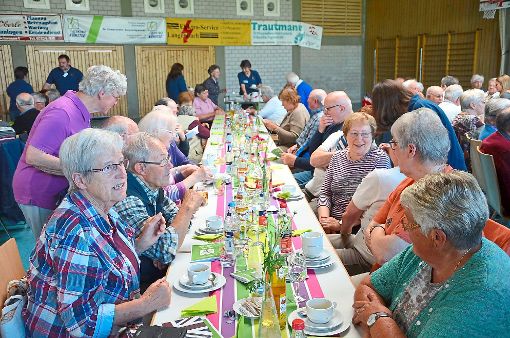 Auch die achte Ausgabe des von der Gemeinde organisierten Seniorennachmittags war wieder gut besucht.  Foto: Bühler