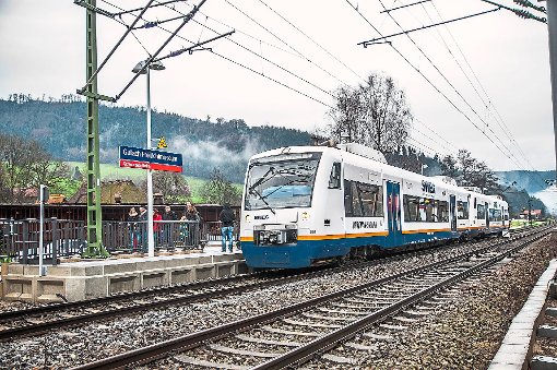 Auch auf Teilen der Schwarzwaldbahn sollen künftig nicht mehr Diesel-, sondern Brennstoffzellenzüge fahren.  Foto: SWEG