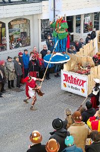 Die Soko Burkhardt zeigte Asterix in Baden. Foto: Reinhard