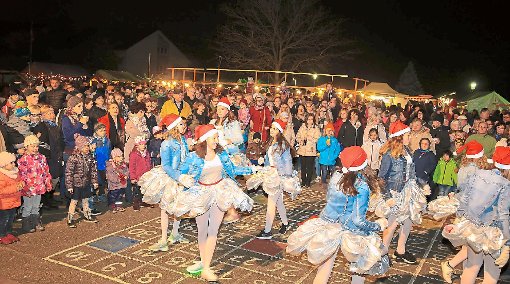 Die Mädchen der Dancing Company verzauberten die Besucher mit perfekt choreografierten Tanzeinlagen.  Foto: Decoux-Kone