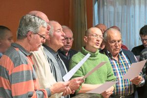 Dem Männergesangverein Oberweier gehören 31 Männer an. Vor allem junge Mitglieder werden derzeit händeringend gesucht.   Foto: Bohnert-Seidel