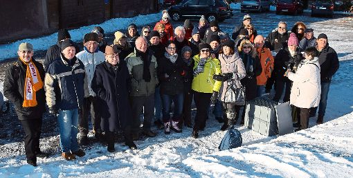 Kältefest: Auch bei minus zehn Grad hatten CDU-Mitglieder der südlichen Ortenau bei ihrer Schneewanderung beste Laune.  Foto: Braun Foto: Lahrer Zeitung
