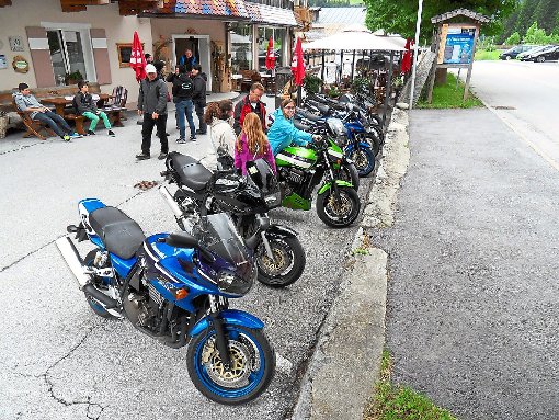 Der Motorradclub Schuttertal unterwegs in den Alpen Foto: Verein Foto: Lahrer Zeitung