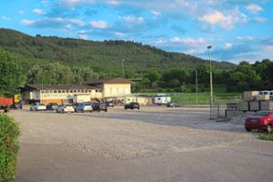 Der Parkplatz an der Auberghalle in Oberschopfheim soll saniert werden.  Foto: Bohnert-Seidel