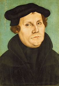 Der Kupferstich Luthers von Lucas Cranach ist weltberühmt. Foto: Archiv