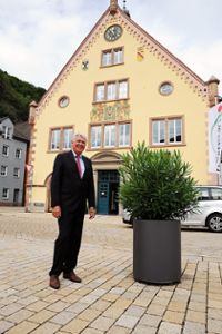 Bürgermeister Siegfried Scheffold ist 60 Jahre alt geworden.  Foto: Gräff