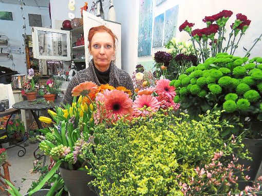 Wilma Heimburger schließt Ende März ihr Blumengeschäft an der Heiligenzeller Straße.   Foto: Bohnert-Seidel