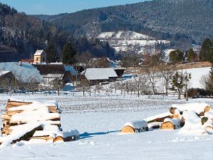 Seelbach, hier der Ortsteil Wittelbach, hat auch im Winter seinen Reiz.  Foto: Hansjörg Vögele Foto: Lahrer Zeitung