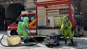ABC-Einheit Kinzigtal: Erstmals Unfall mit Chemikalien geübt