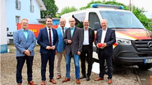 Rettungsfahrzeug eingeweiht: Nach langem Warten ab jetzt in Schwanau im Einsatz
