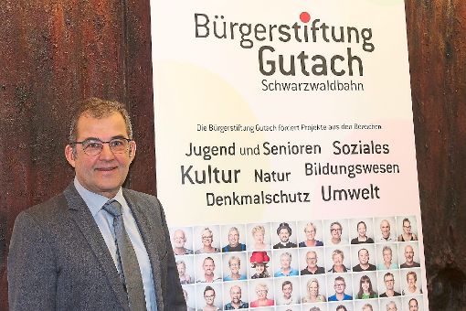 Joachim Schondelmaier ist der Vorsitzende der Bürgerstiftung. Die Stiftung möchte Projekte verschiedener Art in der Gemeinde unterstützen.  Foto: Stangenberg