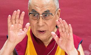 Seine Heiligkeit, der Dalai Lama  Foto: Roessler