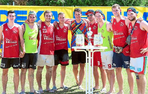 Sorgten mit dem Sieg über die Mannschaft BTVGA für einen Paukenschlag: die Jungs von AirTime Missne     Foto: Wendling