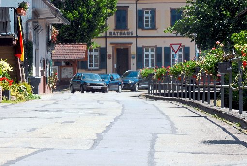 Der Ortschaftsrat hat sich für eine Sanierung der Unterdorfstraße ausgesprochen. Foto: Baublies Foto: Lahrer Zeitung