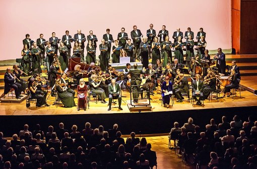 Händels Oratorium mit der Gaechinger Cantorey in Stuttgart Foto: Holger Schneider