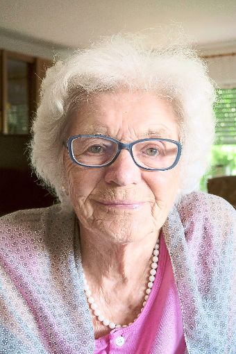 Grete Zank feiert ihren 85. Geburtstag.   Foto: cbs