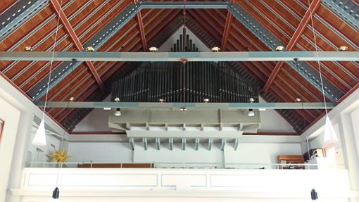 Die Orgel in der Freiburger Friedenskirche soll dort abgebaut und in Litauen wieder aufgebaut werden. Foto: Kirche Foto: Lahrer Zeitung