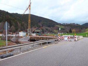 Die Sanierung der Gelbach-Brücke ist Thema im Gemeinderat Oberwolfach gewesen. Foto: Dorn Foto: Schwarzwälder Bote