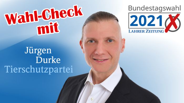 LZ-Schnellfragerunde mit Jürgen Durke (Tierschutzpartei): Den Tierschutz nach Berlin bringen