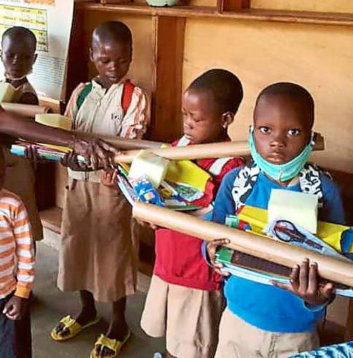 Die Waisen aus dem Kinderzentrum im afrikanischen Benin sollen unterstützt werden. Foto: Verein
