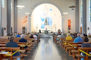 Rund 100 Besucher kamen zu dem ökumenischen Gottesdienst  am Pfingstmontag. Foto: Baublies Foto: Lahrer Zeitung