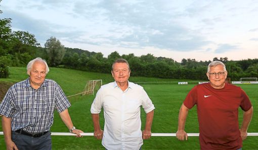 Übernehmen Verantwortung beim Sportverein (von links): Wolfgang Füner (Technik), Dieter Henninger (Öffentlichkeitsarbeit) und Dirk Rudhart (Sport). Foto: Decoux-Kone