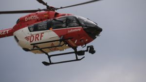 Der Mann wurde mit einem Rettungshubschrauber ins Klinikum Offenburg geflogen. (Symbolfoto) Foto: Heidepriem