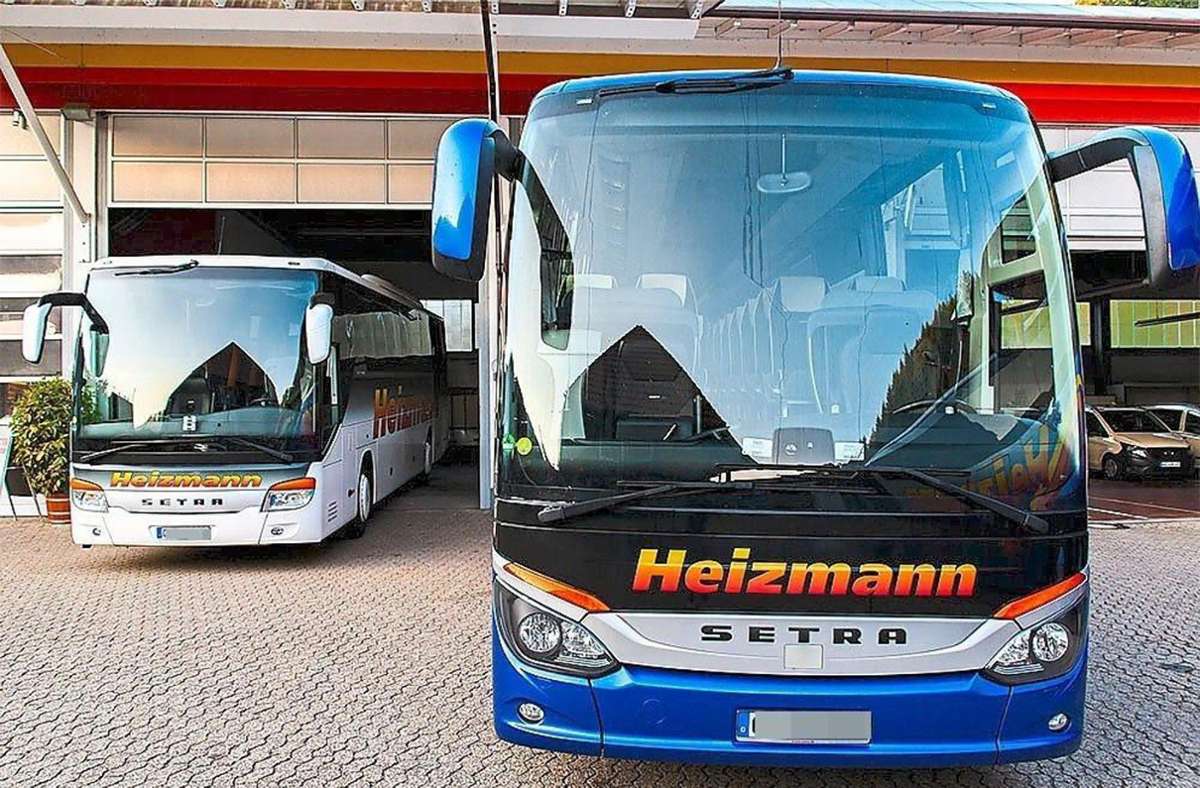 Die Busse des Oberwolfacher Anbieters Heizmann sind gefragt, das Problem ist der Personalmangel.