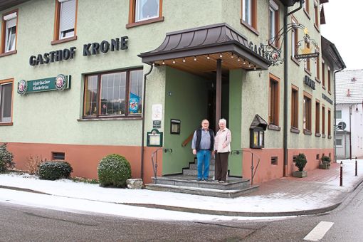 Das Gasthaus Krone in Gutach schließt ab März nur vorübergehend. Die Eheleute Lackner führen bereits Gespräche mit künftigen Pächtern. Foto: Schwarzwälder Bote
