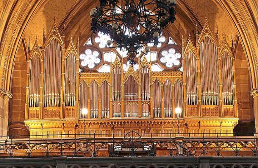 Die große Walcker-Orgel in der Paulskirche Straßburg. Foto: Festival StrasOrgues Foto: Lahrer Zeitung