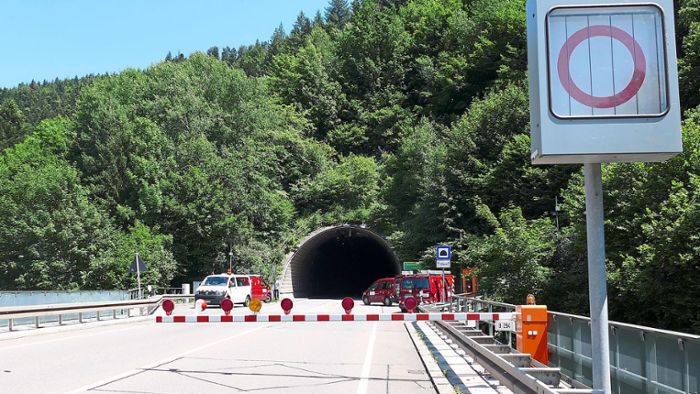 Tunnel wieder gesperrt: Reutherbergtunnel wird nachts wieder voll gesperrt