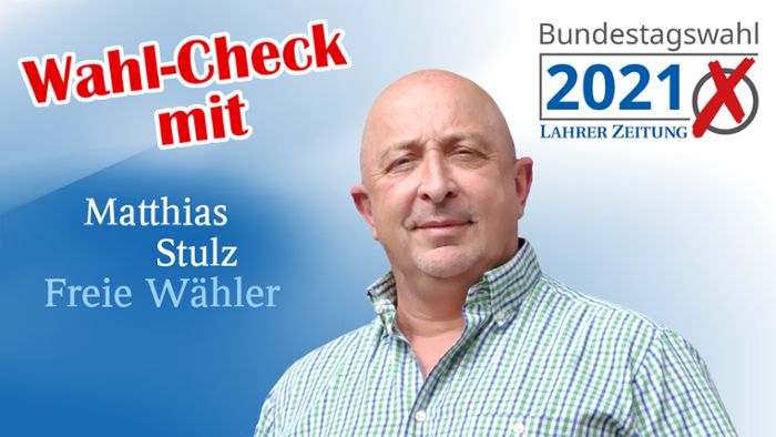 LZ-Schnellfragerunde mit Matthias Stulz (Freie Wähler): Das Kanzleramt ist Intelligenzsache