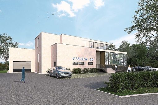 So soll die neue Firmenzentrale von GAV und Goberville Immobilien in RIngsheim aussehen.Foto: Gemeinde Foto: Lahrer Zeitung