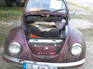 Von diesem VW Käfer, der in Hausach abgestellt war, wurden Teile gestohlen. Foto: Privat