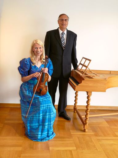 Annette Dorothée Weismann gibt, begleitet von Bernhard Fackelmann am Cembalo, ein Benefizkonzert.  Foto: Promo Foto: Lahrer Zeitung