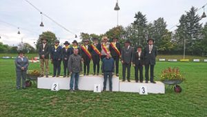 Die glücklichen Medaillengewinner der Ortenauer Ringmeisterschaften. Foto: Bohnert Foto: Lahrer Zeitung