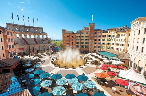 Der Europa-Park, hier der Innenhof des Hotels Colosseo, wurde erneut zum besten Freizeitpark der Welt gewählt. Foto: Europa-Park