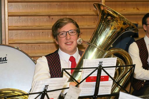 Marc Schaller ist mit seinen 16 Jahren einer der jüngsten Musiker, der mit auf Konzertreise nach Amerika darf.  Foto: cbsl Foto: Lahrer Zeitung