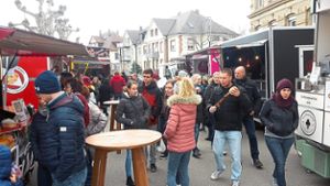 Zog viele Besucher an: Das erste Food-Truck-Festival im Rahmen des Kenzinger Frühlings. Foto: Lahrer Zeitung
