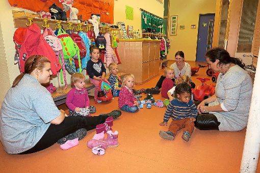 Die Nachfrage nach Plätzen für Kinder ab einem Jahr sowie für verlängerte Öffnungszeiten in den Kindergärten steigt.   Foto: Bohnert-Seidel