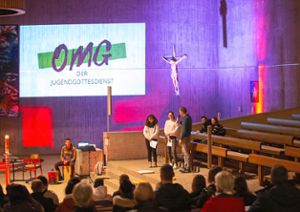 Der Jugendgottesdienst OMG war ein voller Erfolg. Foto: Rzepka Foto: Schwarzwälder Bote